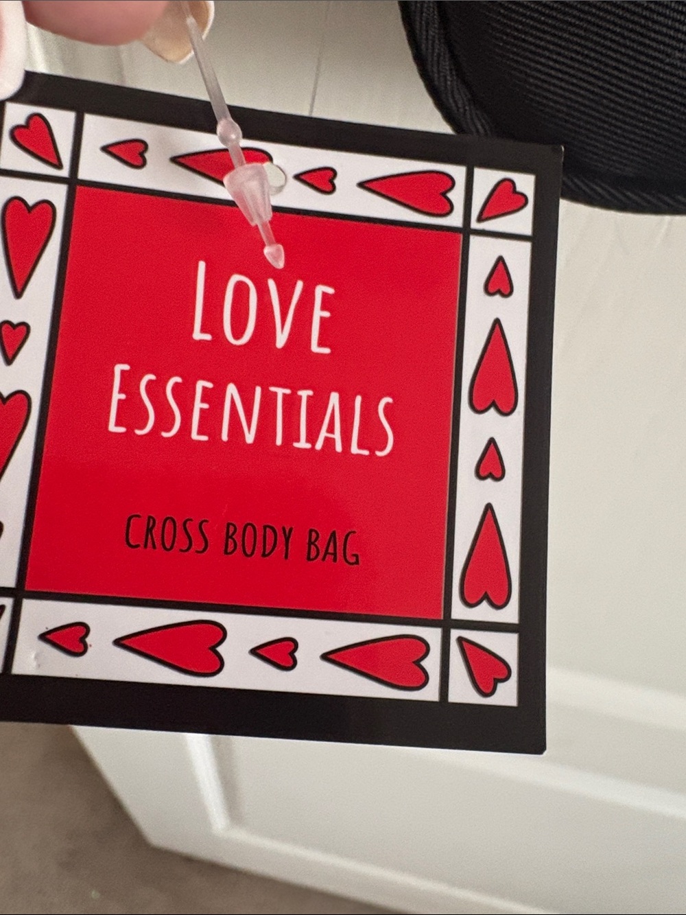 NWT BRIGHTON Love Black Crossbody Bag - Picture 3 of 8